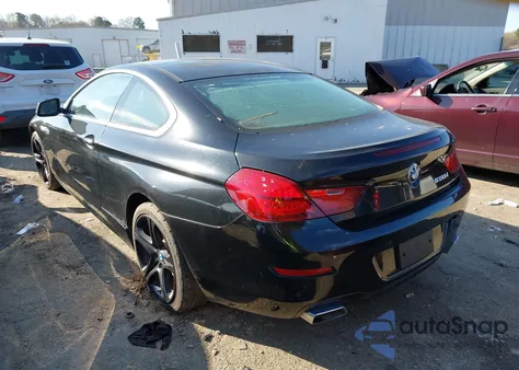 2012 BMW 650I z USA, uszkodzony, nr VIN WBALX3C53CC528424